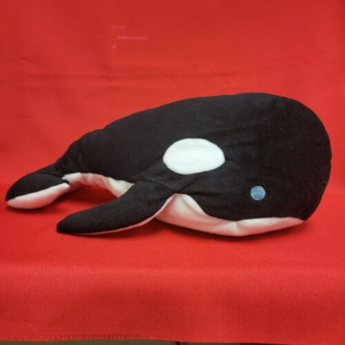Waves The Orca Whale Ty Beanie Babies Stuffed Animal - Picture 3 of 13