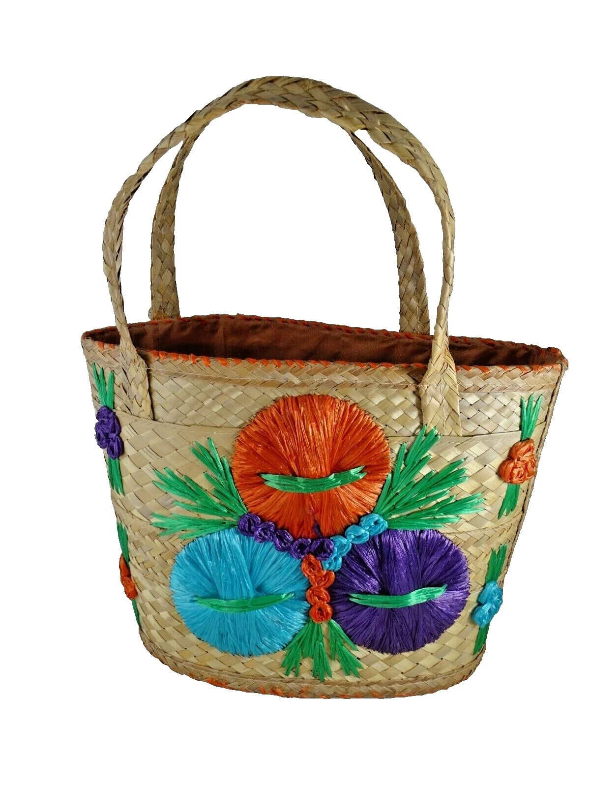 Verano/playa Bolsos y carteras grandes Bolsas vintage de paja, Bolsos y estuches