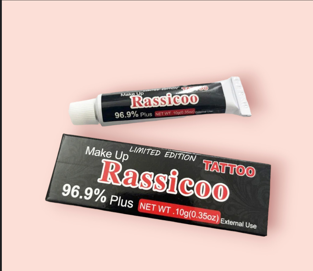 1 Crème Rossicoo 10g 96.9% Anesthésique rapide pour tatouage et dermaroller