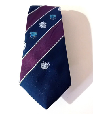 Vintage Cricket Tie David Bairstow England V West Indies 1994 Cable & Wireless