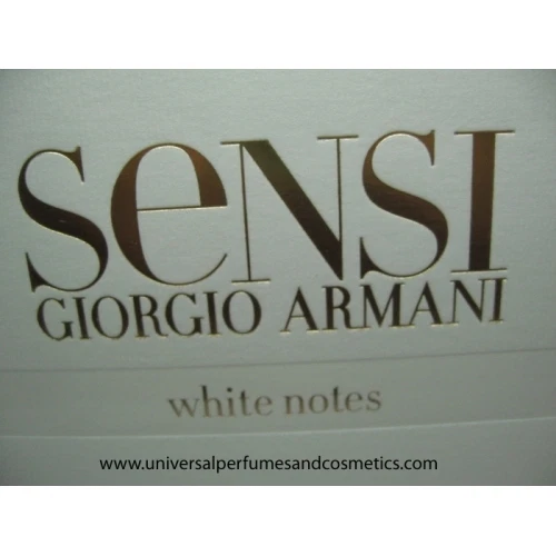 SENSI WHITE NOTES BY GIORGIO ARMANI 2.5 OZ 75 ML EAU FRAICHE NATURAL SPRAY - Bild 5 von 12