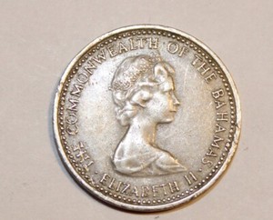 1973 Bahamas 5 Cents Proof - Pineapple - Five Cents - Elizabeth II
