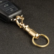 Quick Release Detachable Keychain Pull Apart Key Rings D Ring