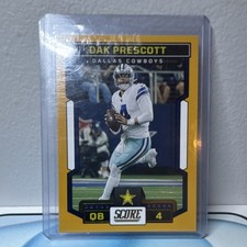 2023 Score - Dak Prescott #225 Gold
