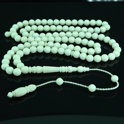 Carving imam Camel b.  99 beads Islamic Prayer Beads Misbaha from Turkey 302158 
