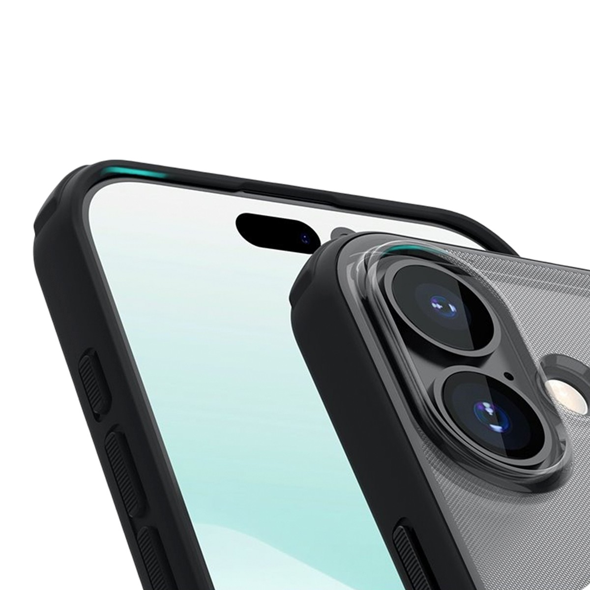 Coque iPhone 17 Nillkin antichoc bi-matière rigide et souple