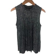 Banana Republic Metallic Smocked Sparkly Blouse NWT Size Small Party Chic