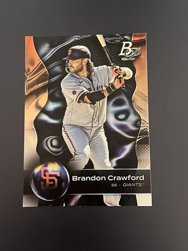 2023 Bowman Brandon Crawford #3 San Francisco Giants