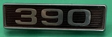1969 Mustang Mach 1 Grande Torino Gt Cobra Hood Scoop Emblem 390 C9zb-16b621-a
