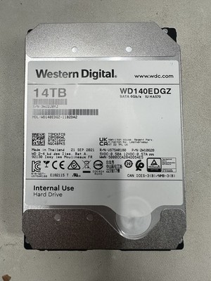 Western Digital WD140EDGZ 14TB 3.5  SATA Internal Hard Drive HDD Tested