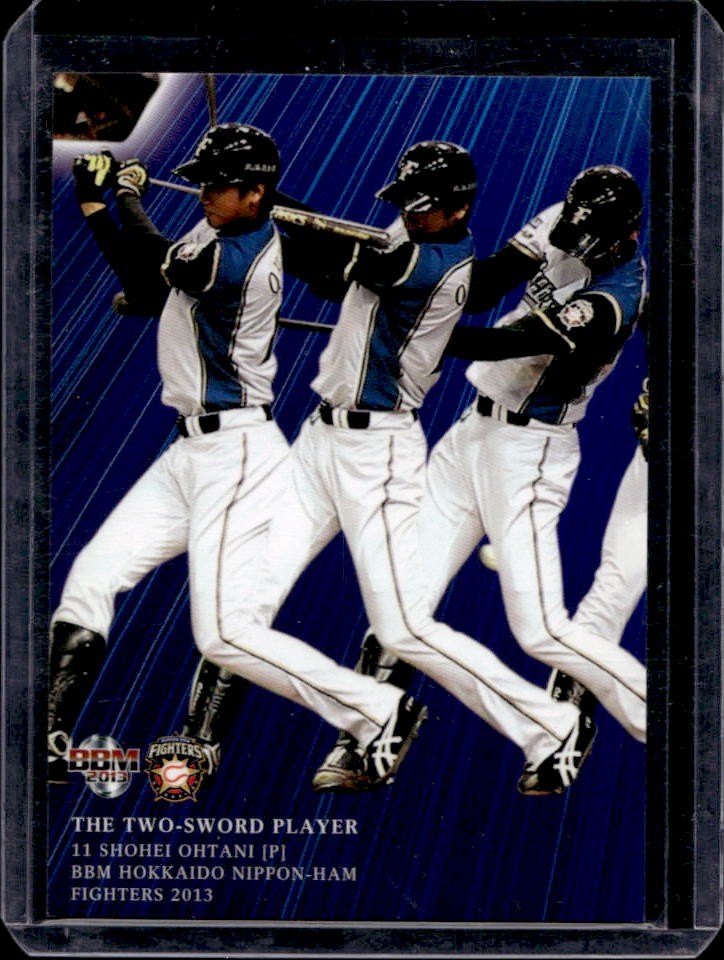 2013 BBM Hokkaido Nippon Ham Fighters Shohei Ohtani Two-Sword Player #F96