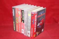 Lot of 7 Replacement Cases for Sega Genesis Games