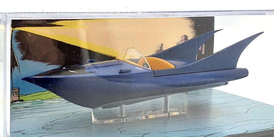 Eaglemoss Appx 12cm Long Diecast BAT065 - Batman #112 Boat - Blue - Image 2 of 4