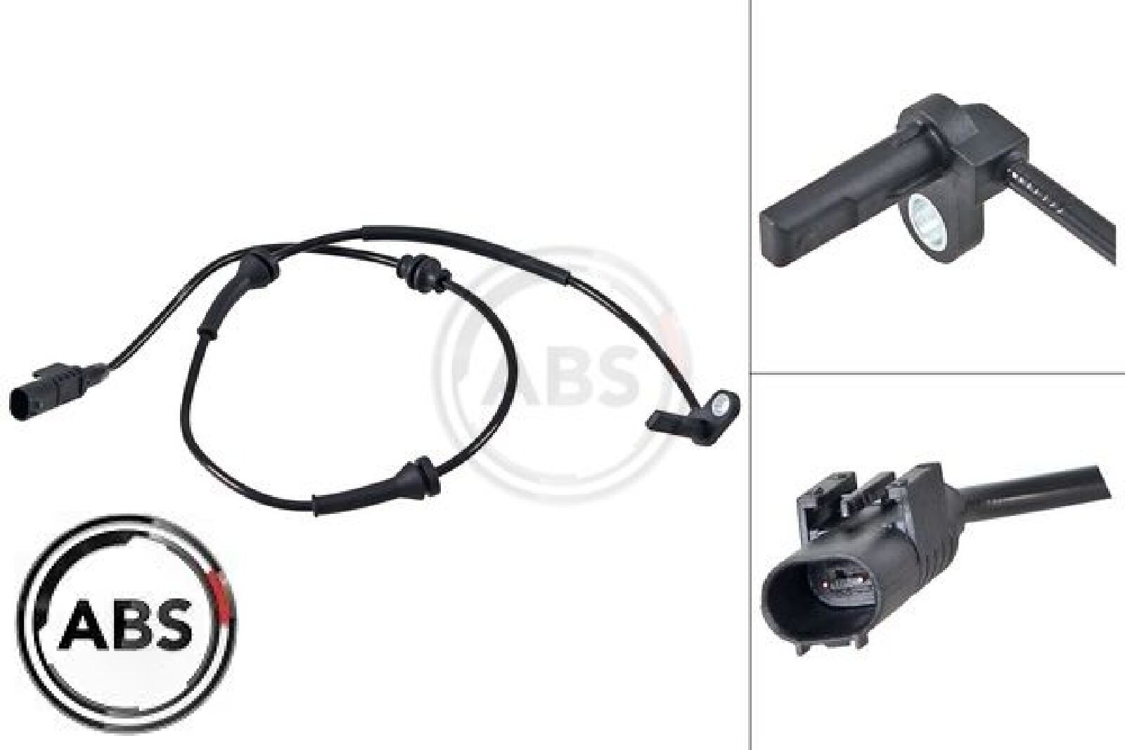 A.B.S. 31515 Sensor für Raddrehzahl ABS Sensor Raddrehzahl für Fiat für Opel