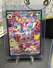 Pokemon 30° Sylveon Ex SIR 153/128, classico bordo dorato Magikarp IR 203/193