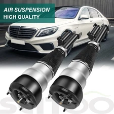 RWD Front Pair Air Suspension Strut For Mercedes S-Class W222 S400 S350 S63 AMG