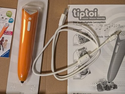 Tiptoi Stift mit USB Kabel und Anleitung