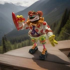 Vintage 1992 TMNT Clownin Mike Teenage Mutant Ninja Turtle Playmates figure