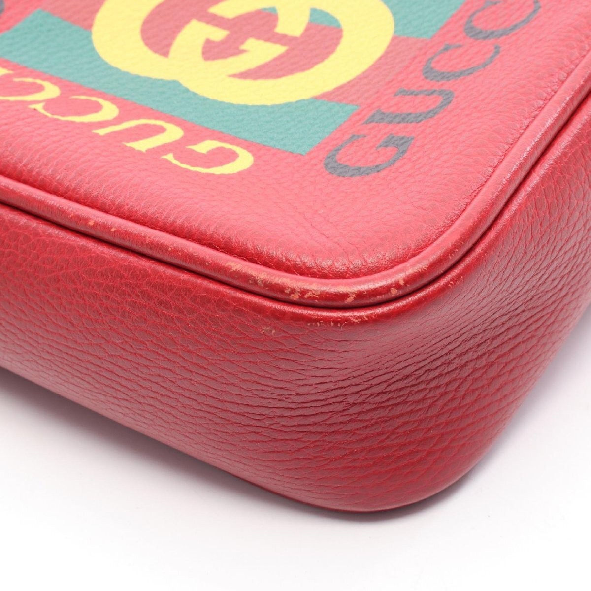 GUCCI print  Leather Shoulder Bag 508329 thumbnail 7