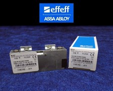 effeff 118E592-A71 Elektrischer Türöffner, starke Feder & 1mm versetzte Bohrung