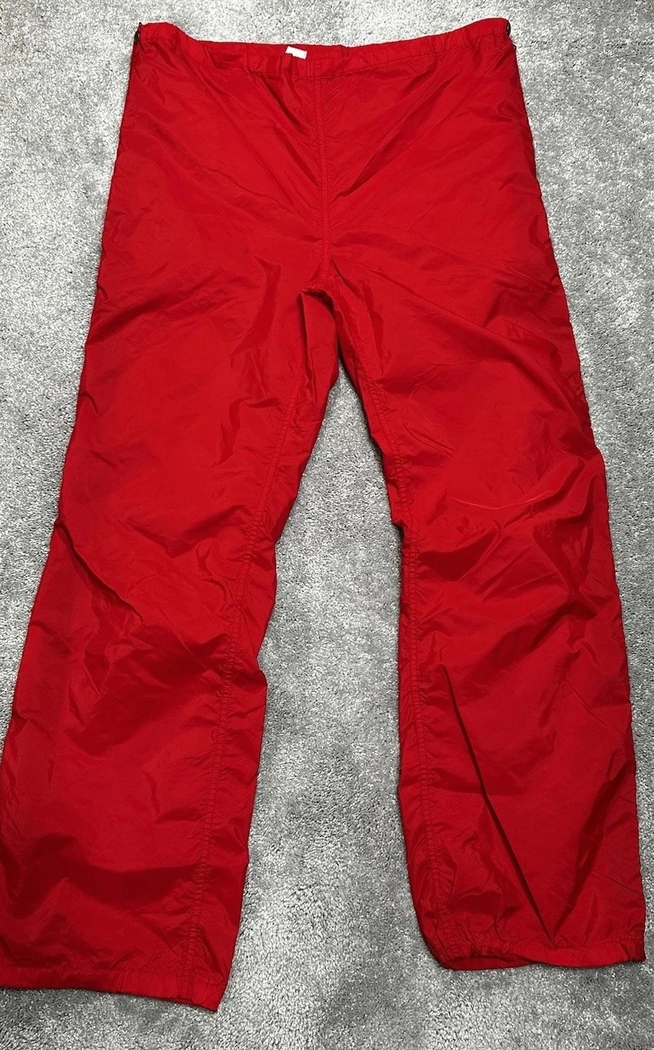 Vintage LL Bean Men’s Rain Pants Windbreaker Tear Away Full Zip Large USA 1990