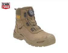 Dewalt Lander Stone Black Mens Waterproof Leather BOA® fit system Safety Boots