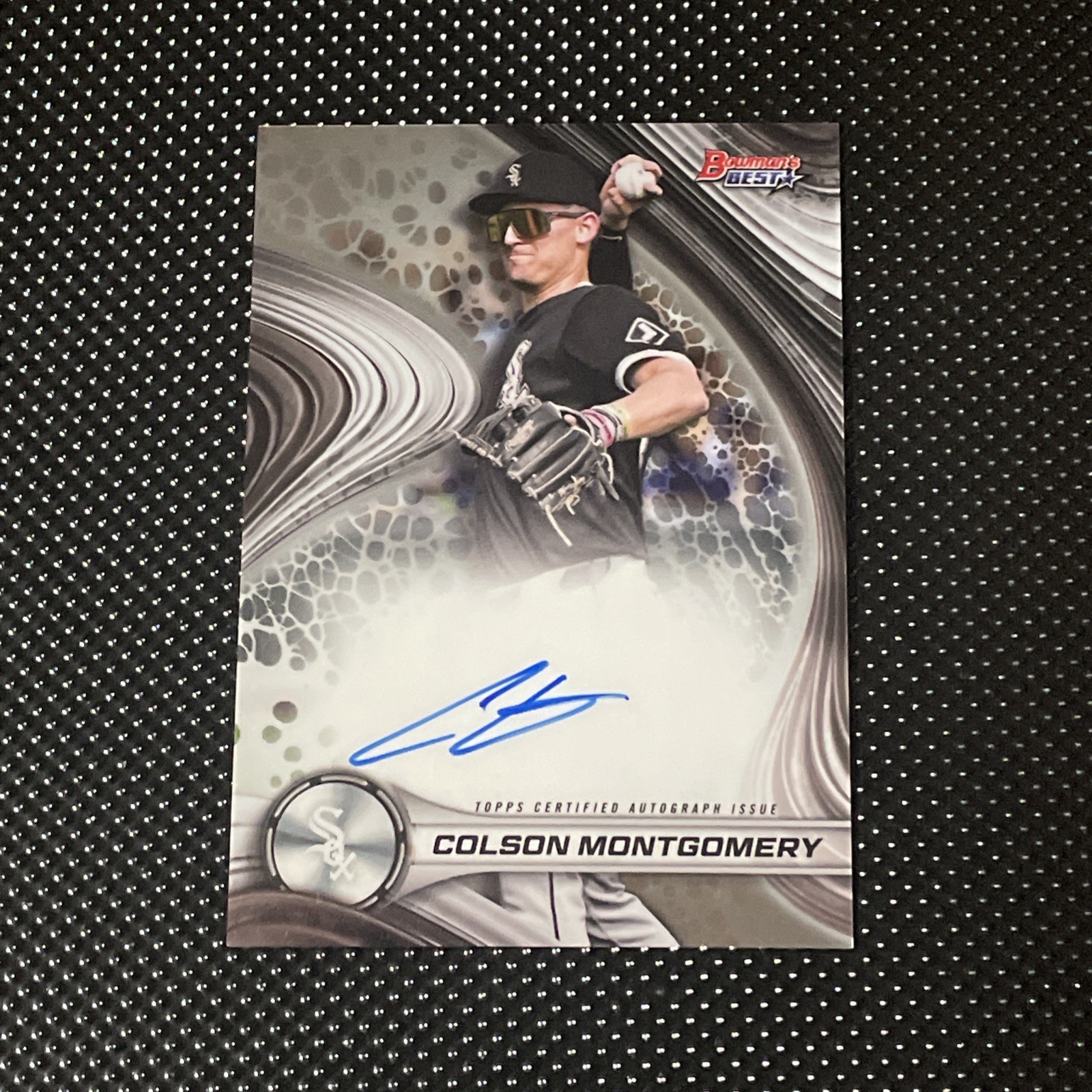 Colson Montgomery 2024 Bowman's Best Baseball Auto Chicago White Sox #B24-CMO