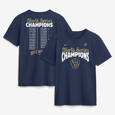 HOT NEW 2026 Brewers First World Series NL Champions Graphic Shirt S-5XL