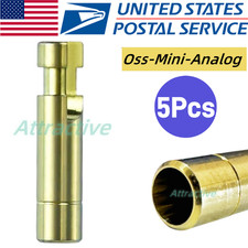 5Pcs Dental Lab Analog inter Hex Type Fit Hiossen Oss Mini Implant Replica USA