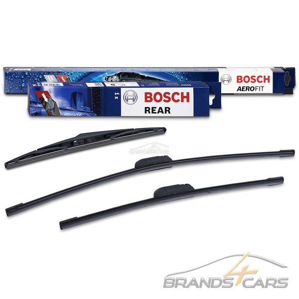 Bosch Aerofit Scheibenwischer AF552 +Heckwischer H312 FÜR Kia Picanto 2 Ta-image