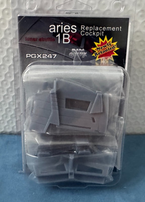 Paragrafix Aries 1-B Replacement Cockpit For Lunar Moebius 2001-7 1/48 PGX247