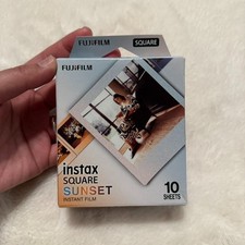 New FUJIFILM Instax Square Sunset Film - 10 Exposures Expires 02-2027