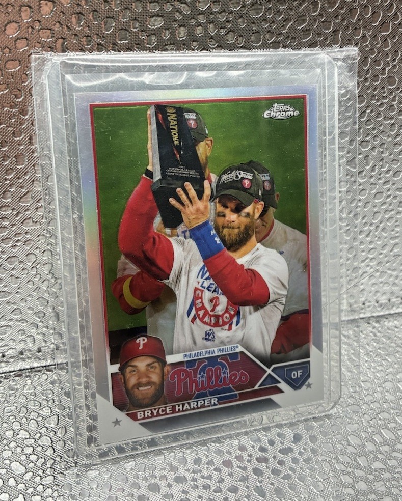 2023 Topps Chrome #3 Bryce Harper Image Variation SP