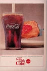 1964 Ice Cold Coke & Cheese Toast Vintage Coca Cola Print Ad American Girl Sept