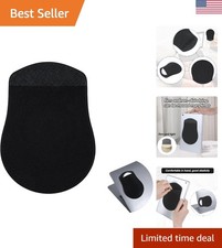 Minimalistic Desktop Mouse Holder with Reusable Adhesive - Travel-Friendly