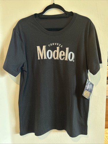 Men’s Modelo Black T-Shirt, Large, NWT