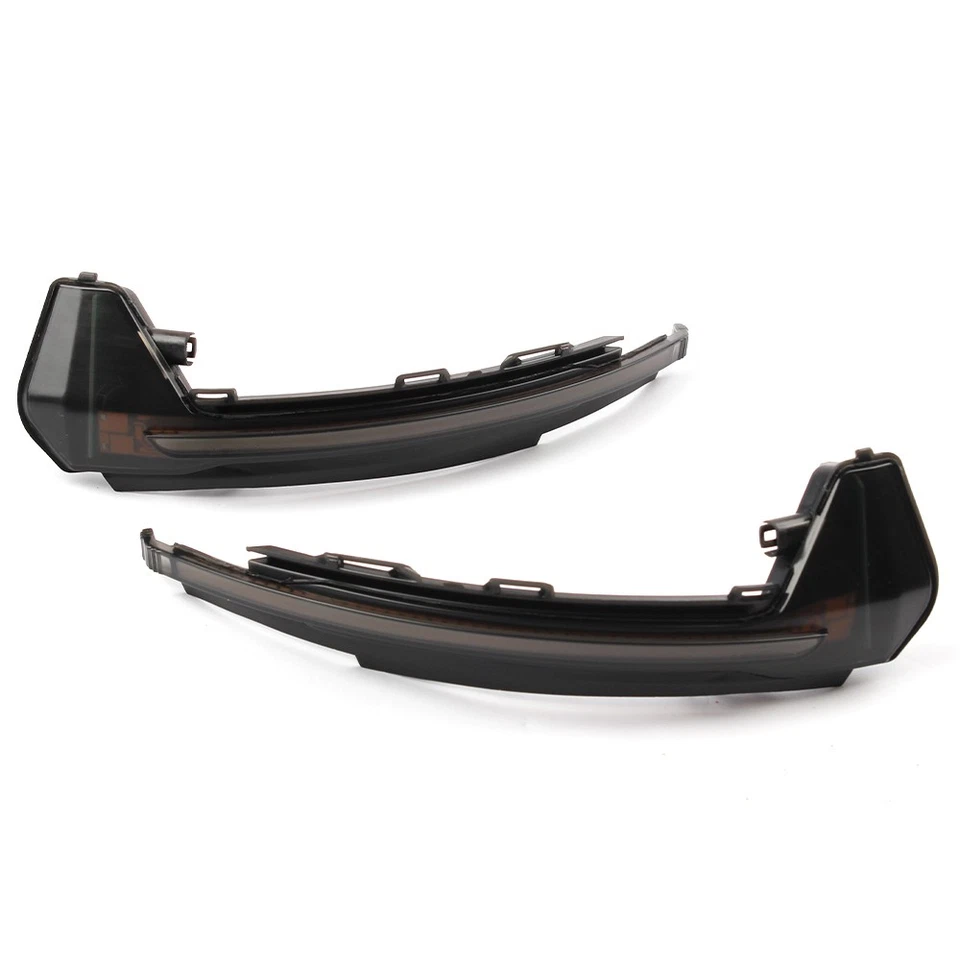 2x intermitentes de espejo retrovisor exterior negros intermitentes para Audi A1 8X 2011-2018 Foto 3 de 4