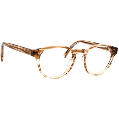 Warby Parker Eyeglasses Percey M 207 Chestnut Crystal Panto Frame 48[]20 140