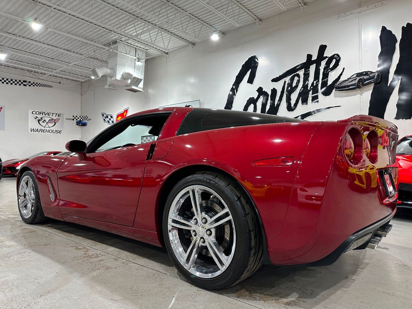 2008 [89U] Crystal Red Metallic Tintcoat Chevrolet Corvette   | C6 Corvette Photo 5