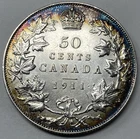 1911 Canada 50 Cents — photo from another recent sale