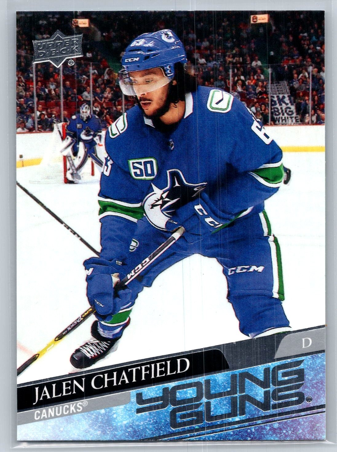 2020-21 Upper Deck #452 Jalen Chatfield Young Guns