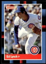 1988 Donruss Ed Lynch Chicago Cubs #77