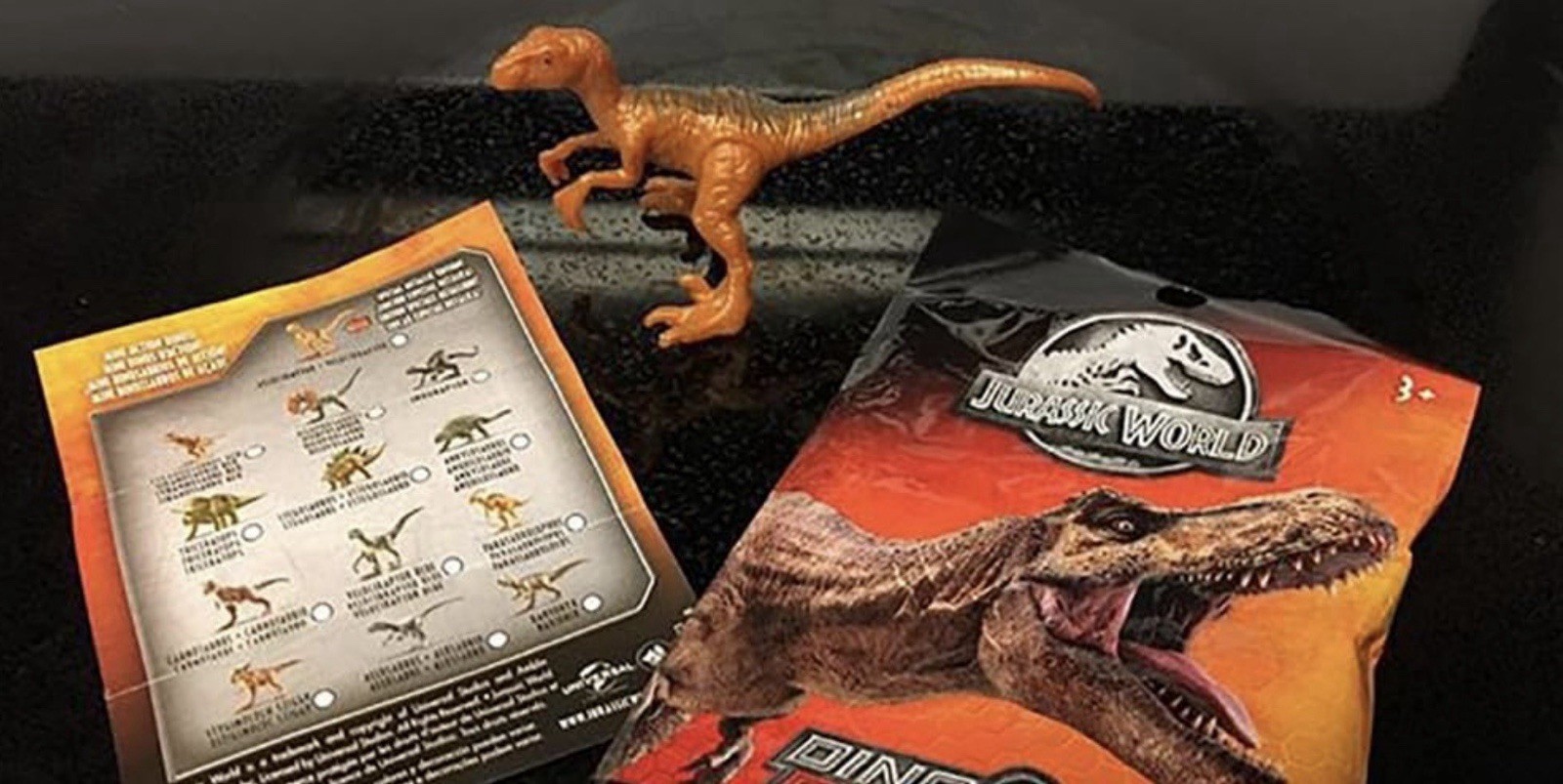 Jurassic World Dino Rivals Blind Bag Mystery Mini Dinosaur Figure Mattel Sealed