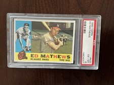 1960 Topps - Eddie Mathews #420 PSA 6