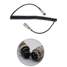 4 Pin Plug Adapter Extension Cable Socket for Microphone for Uniden Midland