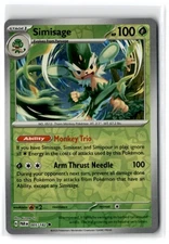 2023 Scarlet & Violet Series - Paradox Rift Simisage #5 Uncommon Reverse Holo