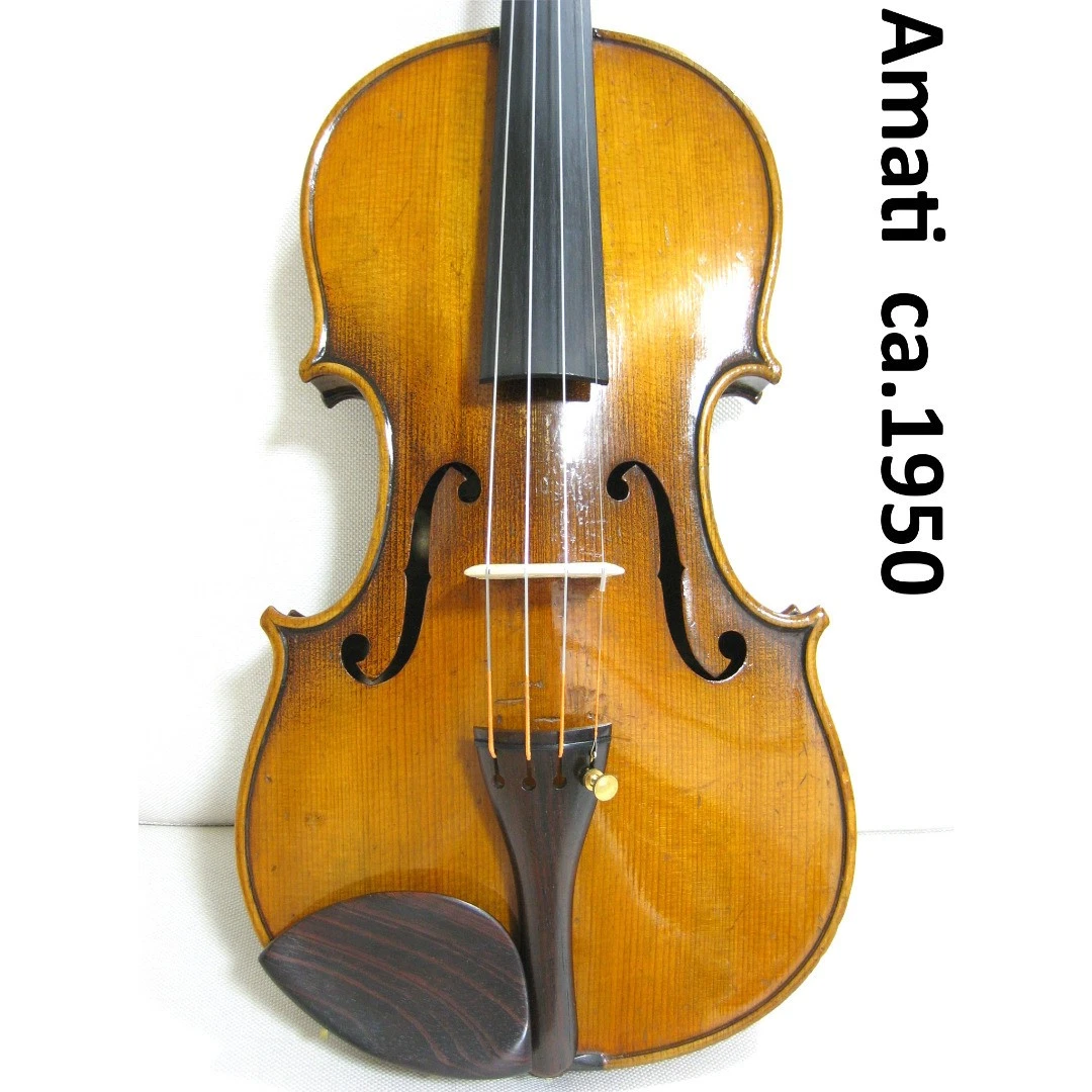 【モダンドイツ】 Amati アマティモデル ca.1950 バイオリン 4/4 4/4 Size Amati Violins for sale | eBay