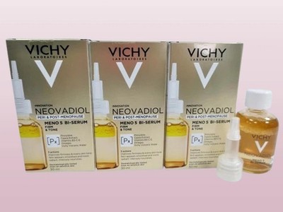 VICHY NEOVADIOL POST MENOPAUSE MENO 5 BI SERUM FIRM & TONE 30ML EXP:2027 3PCS