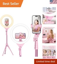 12'' Selfie Ring Light with 62    Tripod Stand for Video Recording, Live Strea...