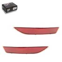 2X StoßStangen Reflektor Dunkelrot Hinten Set FüR VW Jetta 4 IV 162 Bis 09/2014